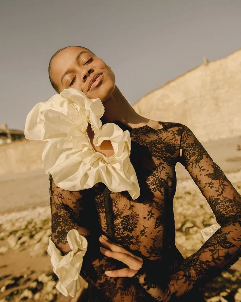 Aaliyah Hydes Gives 'Good Vibes' in Vogue Portugal July 2022